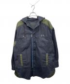 DIESELディーゼル）の古着「ミリタリーコート」｜インディゴ