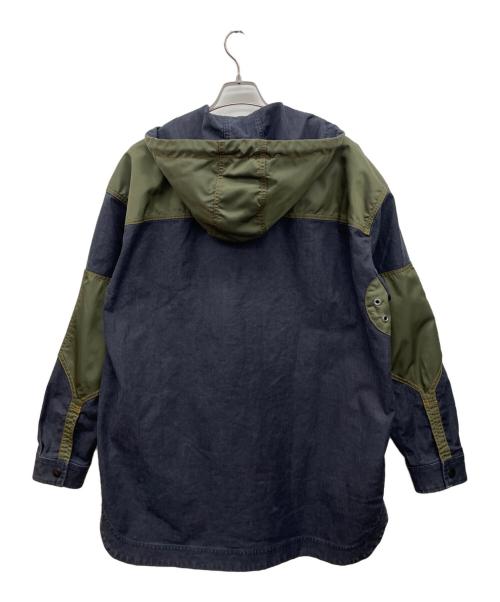 DIESEL（ディーゼル）DIESEL (ディーゼル) ミリタリーコート インディゴ サイズ:Sの古着・服飾アイテム