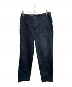 maison kitsuneメゾンキツネ）の古着「ベイカーパンツ」｜ネイビー