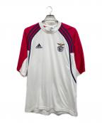 adidasアディダス）の古着「シャツ」｜レッド