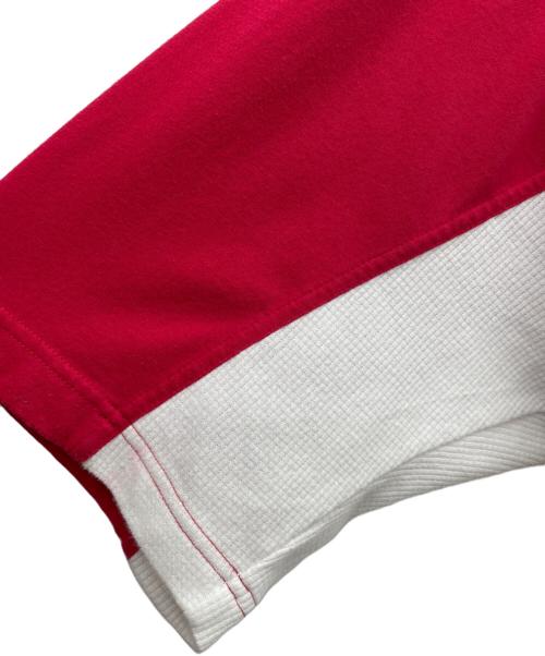 adidas（アディダス）adidas (アディダス) シャツ レッド サイズ:Lの古着・服飾アイテム