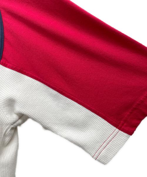 adidas（アディダス）adidas (アディダス) シャツ レッド サイズ:Lの古着・服飾アイテム