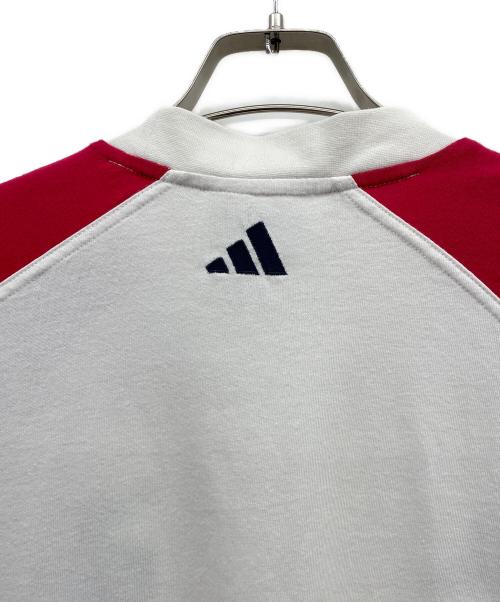 adidas（アディダス）adidas (アディダス) シャツ レッド サイズ:Lの古着・服飾アイテム