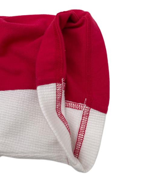 adidas（アディダス）adidas (アディダス) シャツ レッド サイズ:Lの古着・服飾アイテム