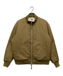 nanamica（ナナミカ）の古着「インサレーションバーシティジャケット　Insulation Varsity Jacket」｜ブラウン