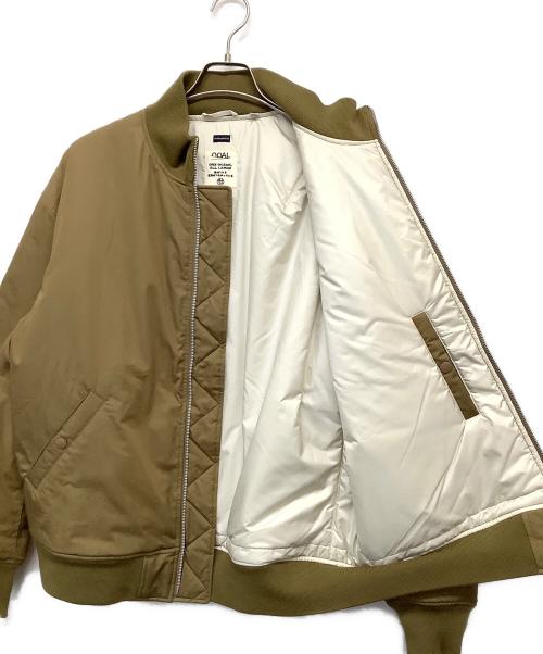 nanamica（ナナミカ）nanamica (ナナミカ) インサレーションバーシティジャケット　Insulation Varsity Jacket ブラウン サイズ:Mの古着・服飾アイテム
