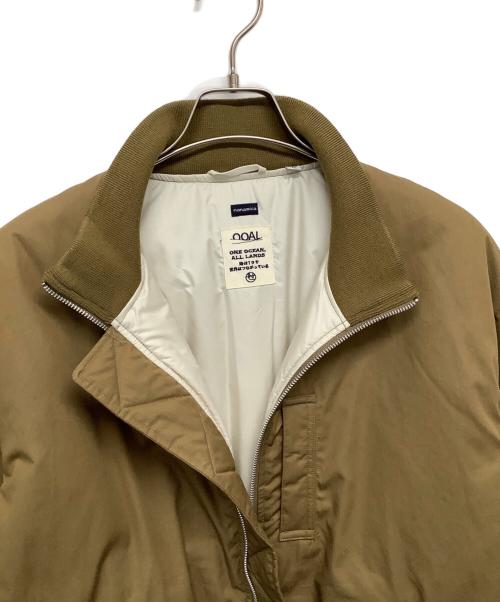 nanamica（ナナミカ）nanamica (ナナミカ) インサレーションバーシティジャケット　Insulation Varsity Jacket ブラウン サイズ:Mの古着・服飾アイテム