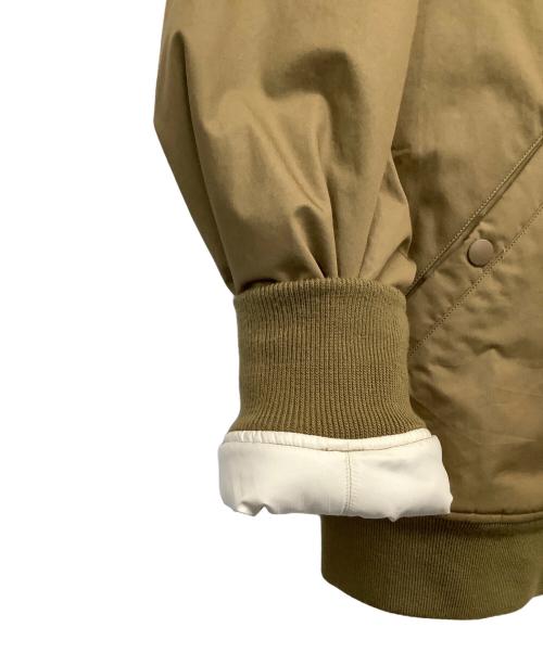 nanamica（ナナミカ）nanamica (ナナミカ) インサレーションバーシティジャケット　Insulation Varsity Jacket ブラウン サイズ:Mの古着・服飾アイテム