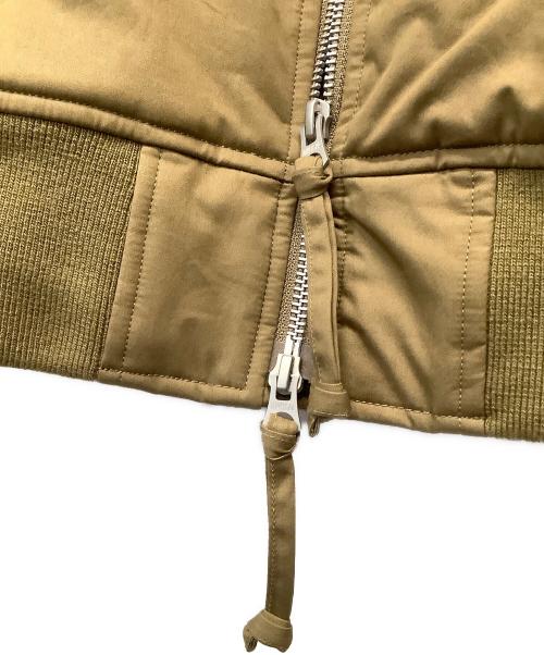 nanamica（ナナミカ）nanamica (ナナミカ) インサレーションバーシティジャケット　Insulation Varsity Jacket ブラウン サイズ:Mの古着・服飾アイテム