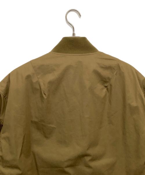 nanamica（ナナミカ）nanamica (ナナミカ) インサレーションバーシティジャケット　Insulation Varsity Jacket ブラウン サイズ:Mの古着・服飾アイテム