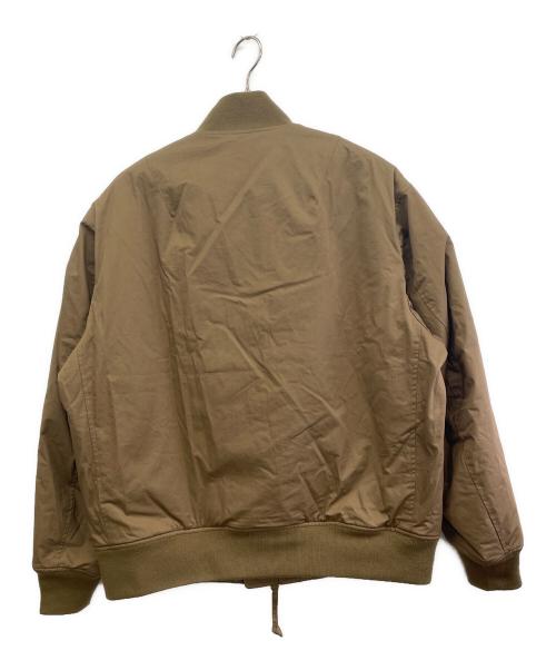 nanamica（ナナミカ）nanamica (ナナミカ) インサレーションバーシティジャケット ブラウン サイズ:Mの古着・服飾アイテム