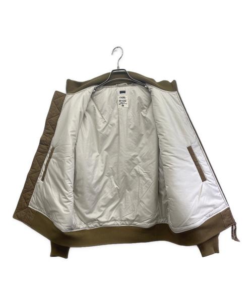 nanamica（ナナミカ）nanamica (ナナミカ) インサレーションバーシティジャケット ブラウン サイズ:Mの古着・服飾アイテム