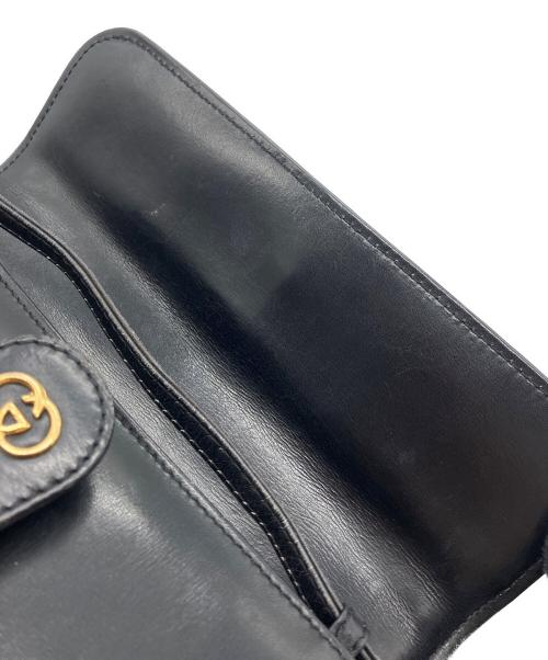 GUCCI（グッチ）GUCCI (グッチ) OLD GUCCI / ショルダーバッグ ブラックの古着・服飾アイテム