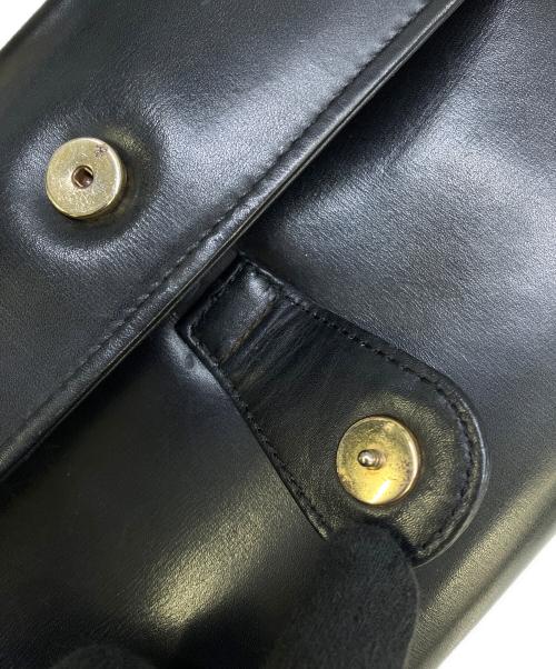 GUCCI（グッチ）GUCCI (グッチ) OLD GUCCI / ショルダーバッグ ブラックの古着・服飾アイテム