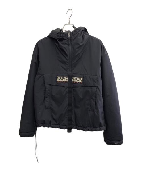 NAPAPIJRI（ナパピリ）NAPAPIJRI (ナパピリ) 中綿ジャケット ブラック サイズ:Mの古着・服飾アイテム