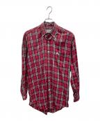 Burberry'sバーバリーズ）の古着「チェックシャツ」｜レッド