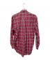 Burberry's (バーバリーズ) チェックシャツ レッド サイズ:39(M)：7000円