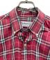 中古・古着 Burberry's (バーバリーズ) チェックシャツ レッド サイズ:39(M)：7000円