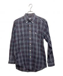 Burberry's（バーバリー）の古着「チェックシャツ」｜ネイビー