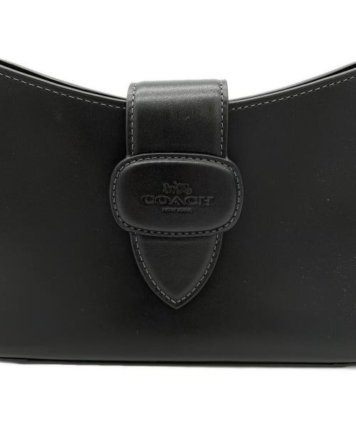 COACH（コーチ）COACH (コーチ) セミショルダーバッグ ブラックの古着・服飾アイテム