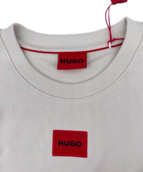 HUGO BOSS（ヒューゴ ボス）HUGO BOSS (ヒューゴ ボス) スウェット ホワイト サイズ:XXLの古着・服飾アイテム