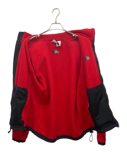 THE NORTH FACE（ザ ノース フェイス）THE NORTH FACE (ザ ノース フェイス) フリースジャケット レッド×ブラック サイズ:Mの古着・服飾アイテム