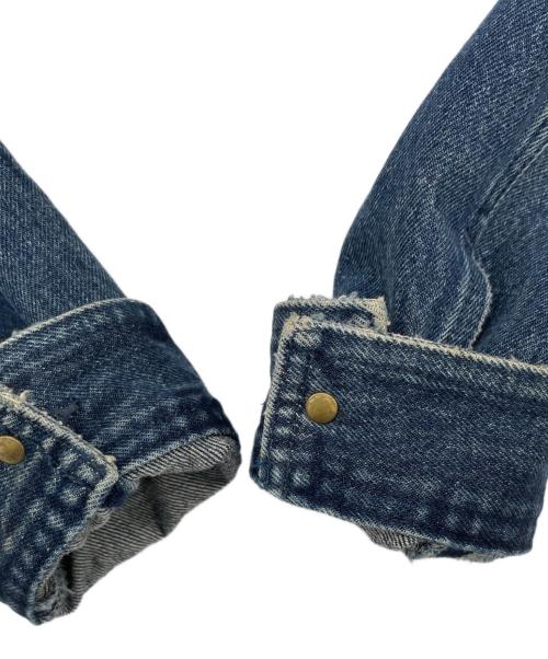 BECOME TREE（ビカムツリー）BECOME TREE (ビカムツリー) ダメージデニムジャケット インディゴ サイズ:不明の古着・服飾アイテム