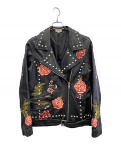 中古・古着通販】Ed Hardy (エド ハーディー) スタッズレザー