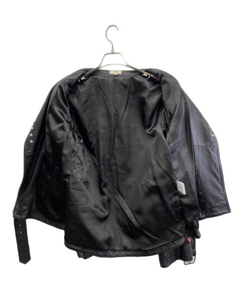 LPA（エルピーエー）LPA (エルピーエー) スタッズライダースレザージャケット ブラック サイズ:Ｓの古着・服飾アイテム