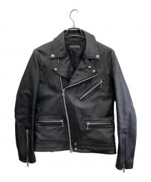 JACKROSE（ジャックローズ）の古着「ライダースジャケット」｜ブラック