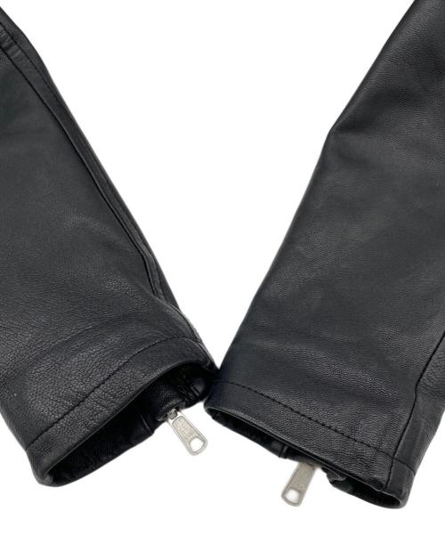 JACKROSE（ジャックローズ）JACKROSE (ジャックローズ) ライダースジャケット ブラック サイズ:4の古着・服飾アイテム