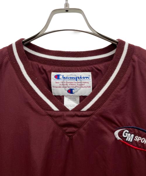 Champion（チャンピオン）Champion (チャンピオン) プルオーバーウインドブレーカー ブラウン サイズ:Lの古着・服飾アイテム