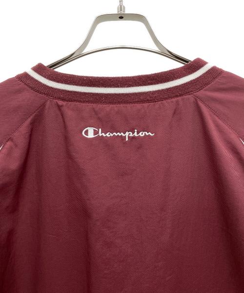 Champion（チャンピオン）Champion (チャンピオン) プルオーバーウインドブレーカー ブラウン サイズ:Lの古着・服飾アイテム