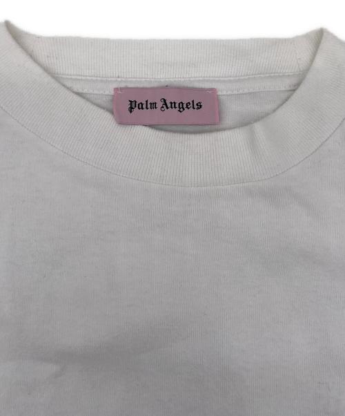 Palm Angels（パーム エンジェルス）Palm Angels (パーム エンジェルス) 長袖カットソー ホワイト サイズ:Sの古着・服飾アイテム