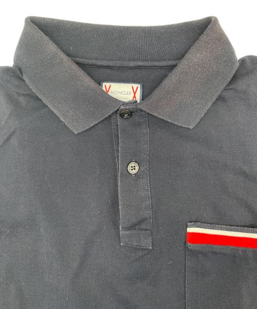 MONCLER GAMME BLEU（モンクレール ガム ブルー）MONCLER GAMME BLEU (モンクレール ガム ブルー) MAGLIA POLO ネイビー サイズ:不明の古着・服飾アイテム