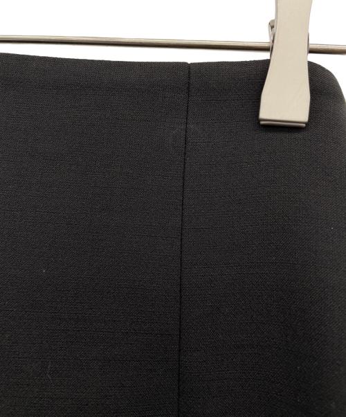 AP STUDIO（エーピーストゥディオ）AP STUDIO (エーピーストゥディオ) フィブリルキュプラ スカート ブラック サイズ:38の古着・服飾アイテム