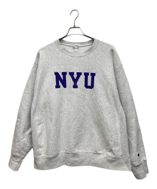 Champion REVERSE WEAVE（チャンピオン リバース ウィーブ）Champion REVERSE WEAVE (チャンピオン リバース ウィーブ) ヘビーオンススウェット グレー サイズ:X-LARGEの古着・服飾アイテム