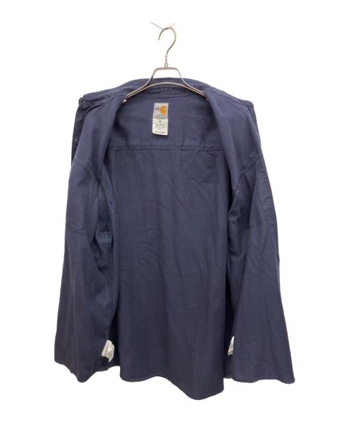 CarHartt（カーハート）CarHartt (カーハート) ワークシャツ ネイビー サイズ:XLの古着・服飾アイテム