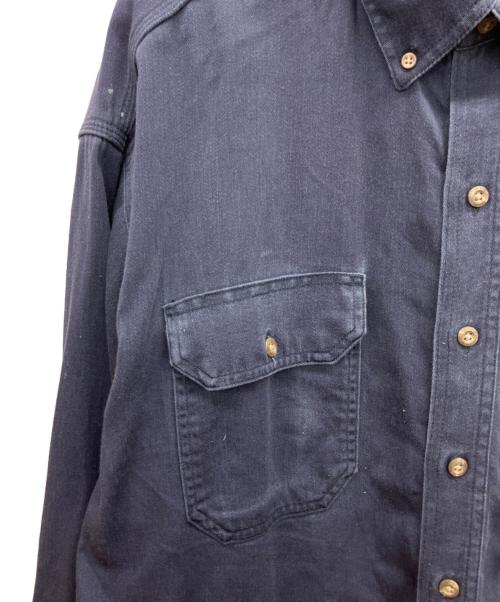 CarHartt（カーハート）CarHartt (カーハート) ワークシャツ ネイビー サイズ:XLの古着・服飾アイテム