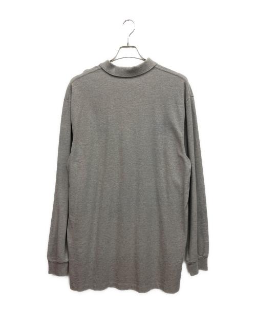 POLO RALPH LAUREN（ポロ・ラルフローレン）POLO RALPH LAUREN (ポロ・ラルフローレン) 長袖ポロシャツ グレー サイズ:XLの古着・服飾アイテム