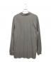 POLO RALPH LAUREN (ポロ・ラルフローレン) 長袖ポロシャツ グレー サイズ:XL：6000円