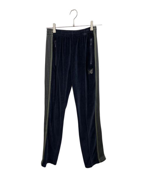 Needles（ニードルズ）Needles (ニードルズ) ベロアナロートラックパンツ ネイビー サイズ:Mの古着・服飾アイテム