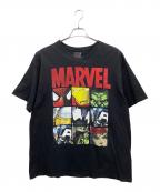 MARVELマーベル）の古着「ヴィンテージTシャツ」｜ブラック
