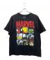 MARVEL（マーベル）の古着「ヴィンテージTシャツ」｜ブラック