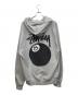 stussy (ステューシー) ジップパーカー ライトグレー サイズ:XL：12000円