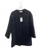 SLOBE IENAスローブ イエナ）の古着「ノーカラーコート」｜ブラック