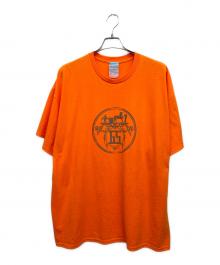 GDSS（ジーディーエスエス）の古着「エンブレムTシャツ」｜オレンジ
