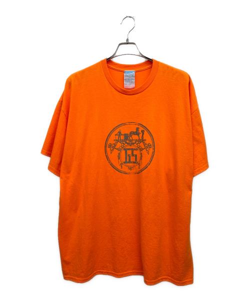 GDSS（ジーディーエスエス）gdss (ジーディーエスエス) エンブレムTシャツ オレンジ サイズ:Lの古着・服飾アイテム