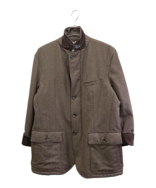 BURBERRY LONDON（バーバリーロンドン）BURBERRY LONDON (バーバリーロンドン) カシミア混ダウンジャケット ブラウン サイズ:Lの古着・服飾アイテム