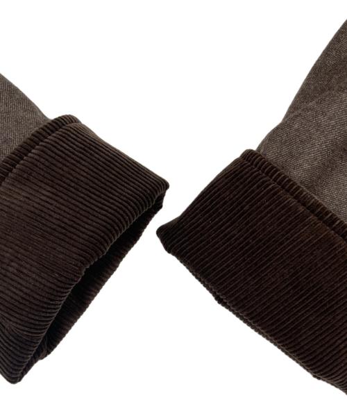 BURBERRY LONDON（バーバリーロンドン）BURBERRY LONDON (バーバリーロンドン) カシミア混ダウンジャケット ブラウン サイズ:Lの古着・服飾アイテム